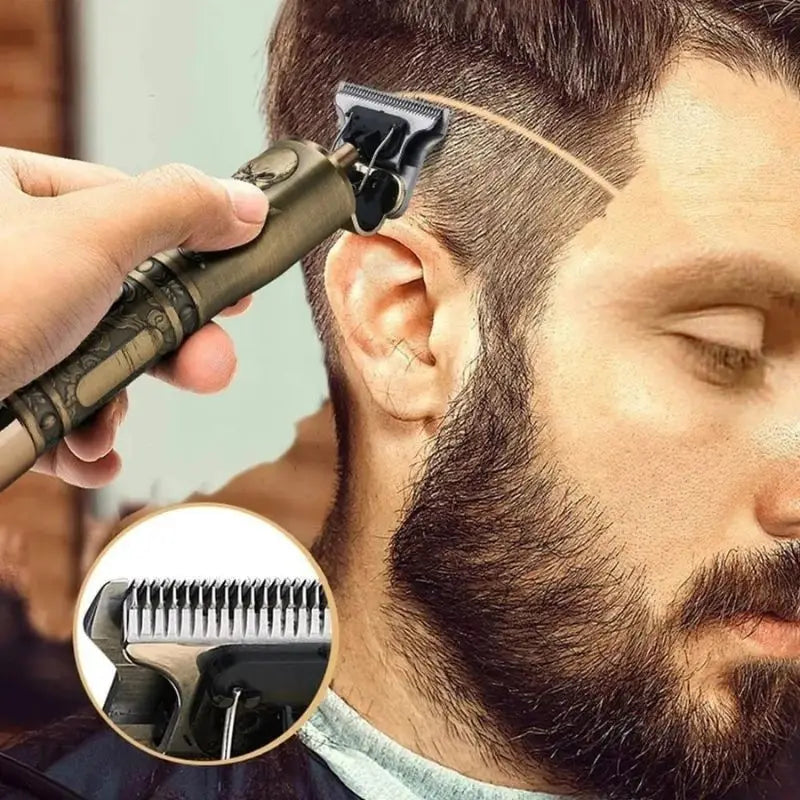 Máquina de barbear - Aparador de cabelo profissional Aparador portátil sem fio